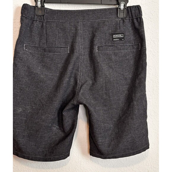 Ezekiel Polyester Blend Men's‎ Regular Fit Heather Gray Shorts Size 29 - Picture 2 of 5